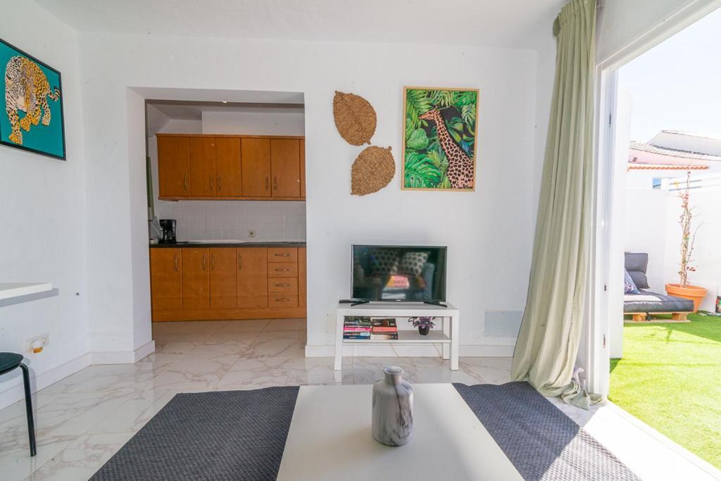 Deluxe Duplex Bungalow Private Parking Маспаломас Екстериор снимка